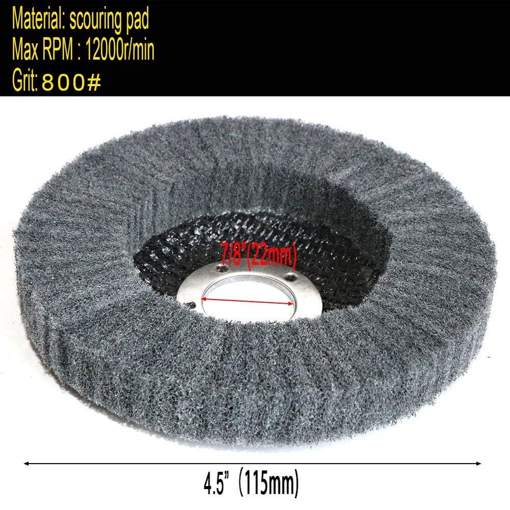 Nylon Fiber Buffing Wheel Flap Disc for Angle Grinder