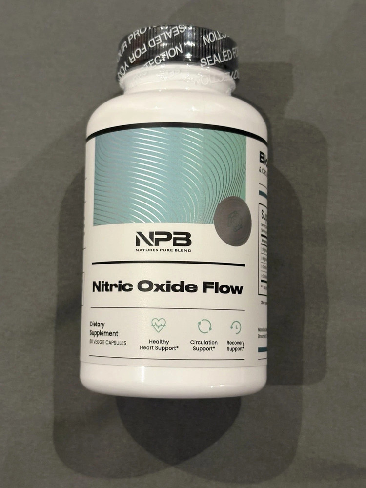Nitric Oxide Flow – 60 Capsules Dietary Supplement