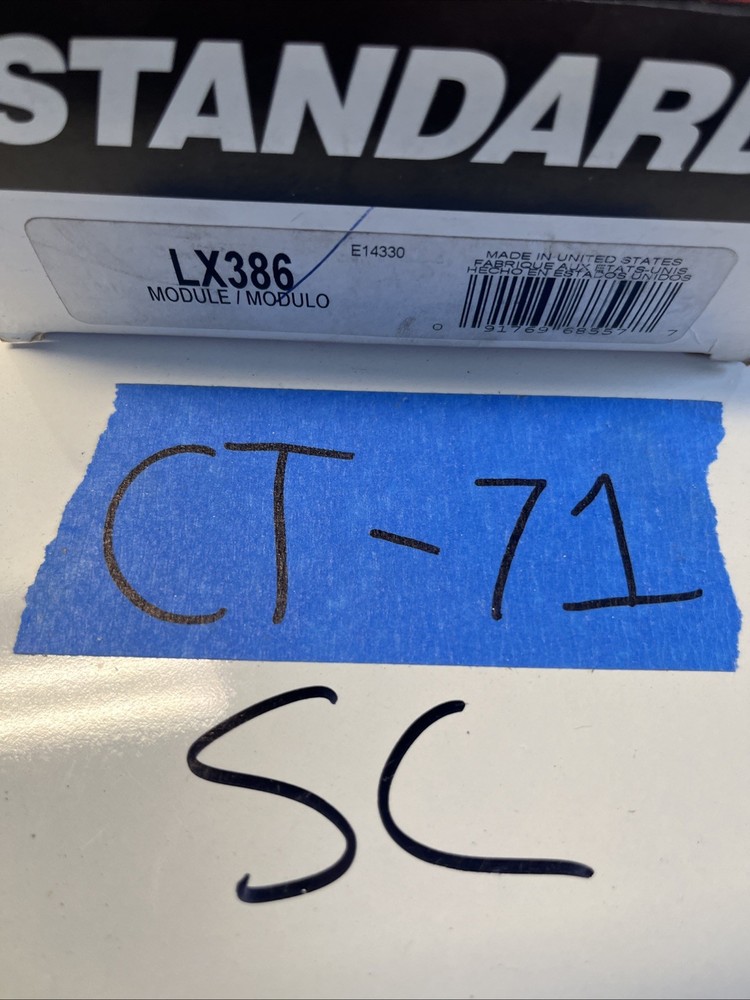 Standard Motor Products LX386 Ignition Control Module OEM Quality Part