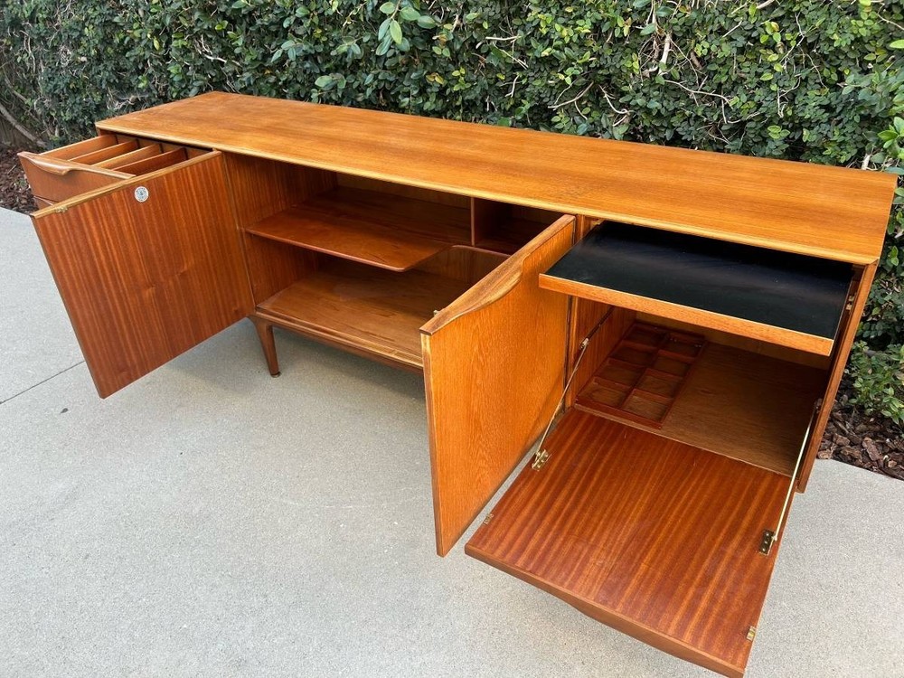 1960s Mid Century Modern Teak McIntosh Credenza/Sideboard
