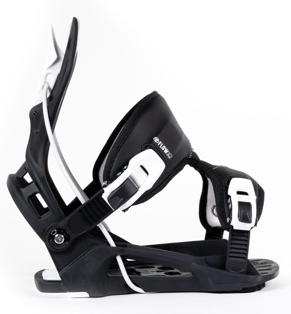 2026 Nidecker FLOW Alpha Black Snowboard Bindings Large (8-11) NEW
