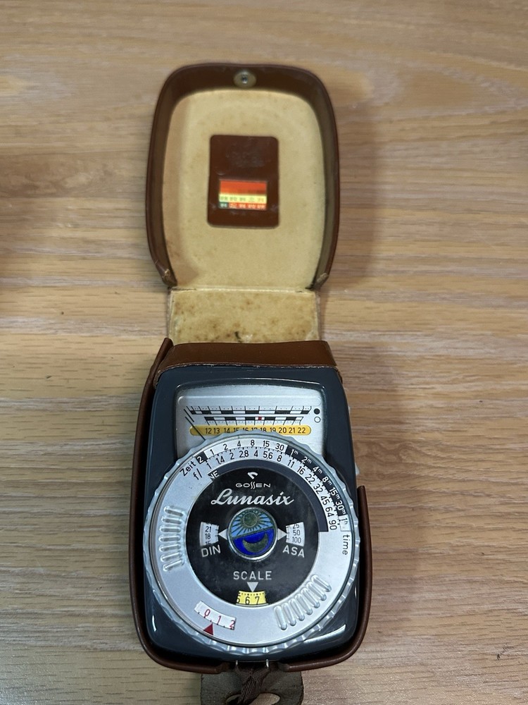 Vintage Gossen Lunasix Light Exposure Meter – Untested