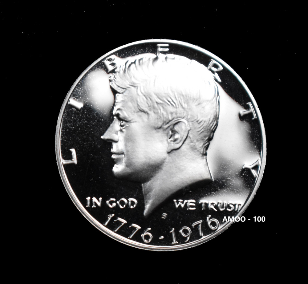 1976-S Clad Proof Kennedy Half Dollar Bicentennial