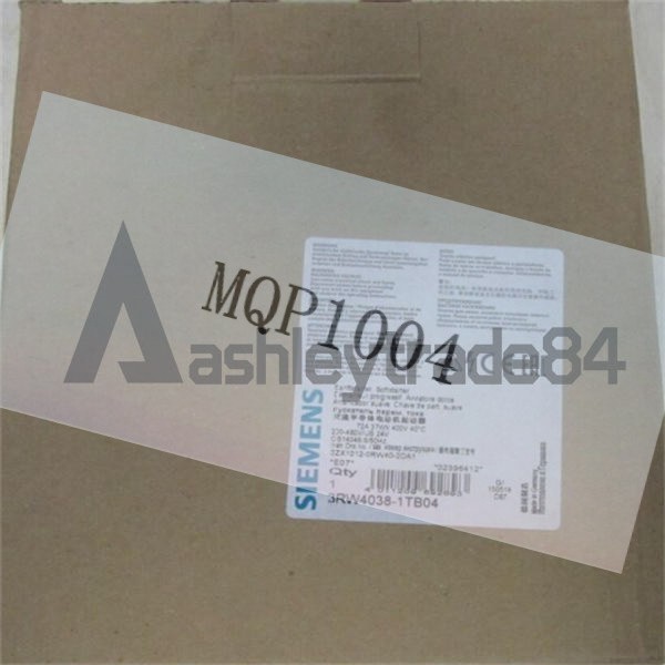 1PCS NEW Siemens 3RW4038-1TB04 soft starter