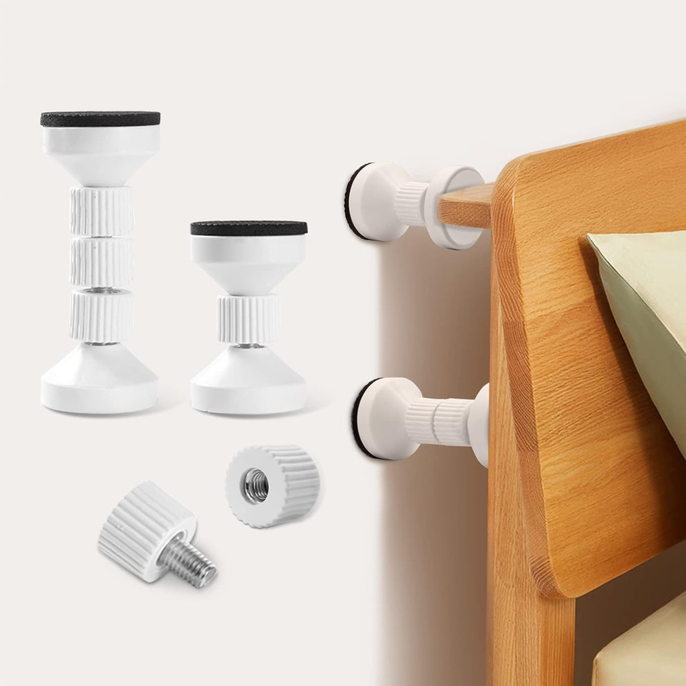 Adjustable Threaded Bed Frame Anti-Shake Tool for Bed, Headboard Stoppers, Bedsi