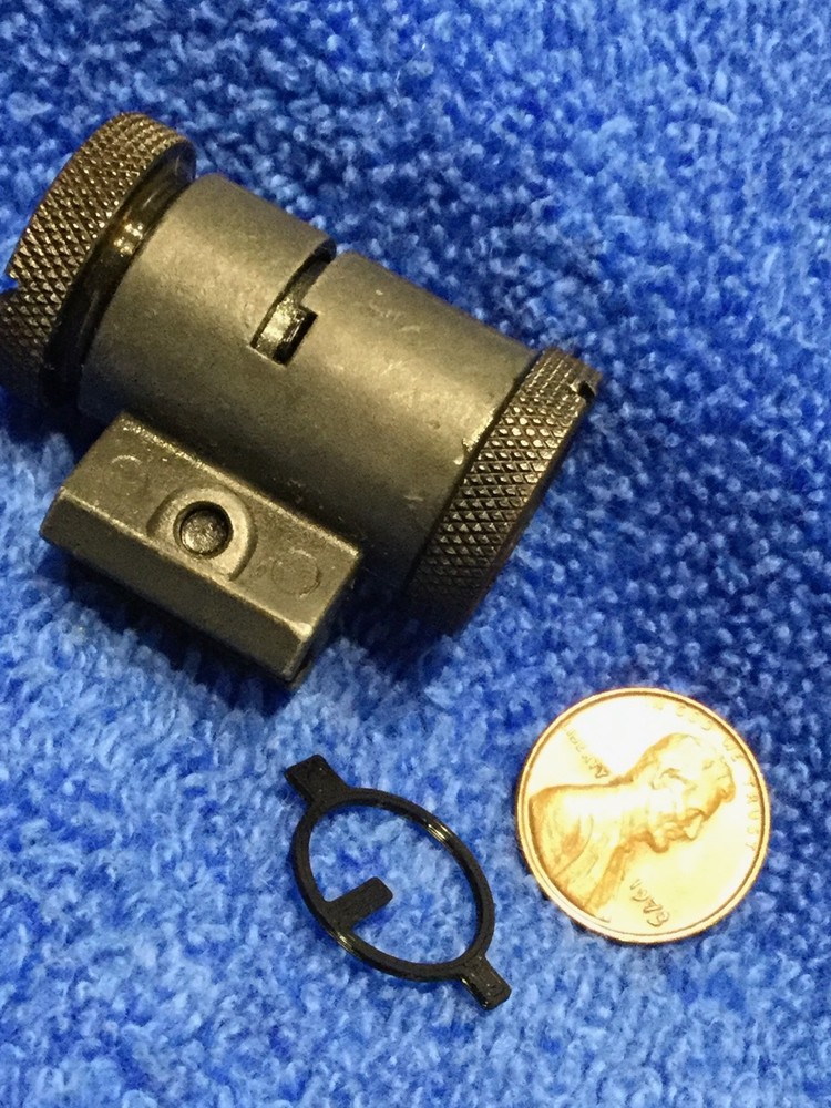 OEM Kimber Original Front Peep Sight w 2 printed Apertures Ect