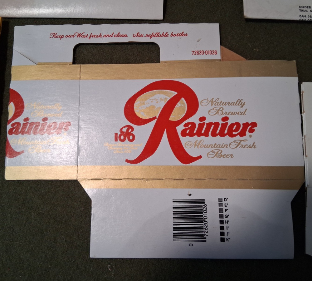 5 cardboard Beer six pack holders