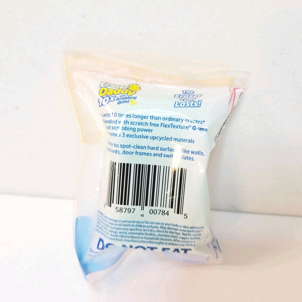 Scrub Daddy Mini Eraser Daddy with Scrubbing Gems