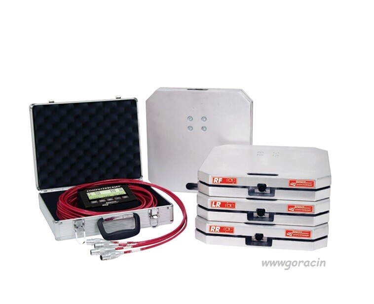 FORENSIC Computerscales,1500 lb.Per Pad INCLUDES $ 299 SCALE CART-