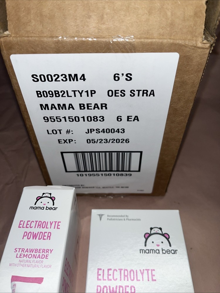 Mama Bear Electrolyte Powder 36 Packets