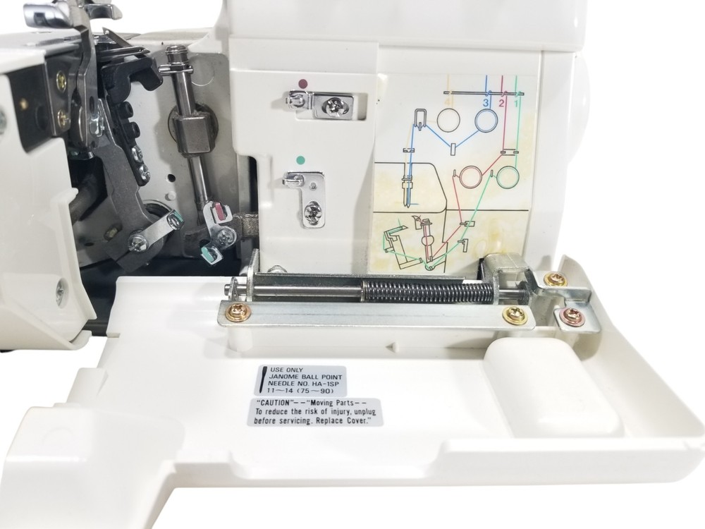 Janome My Lock 134D Differential Feed Serger Sewing Machine Bundle with Manual