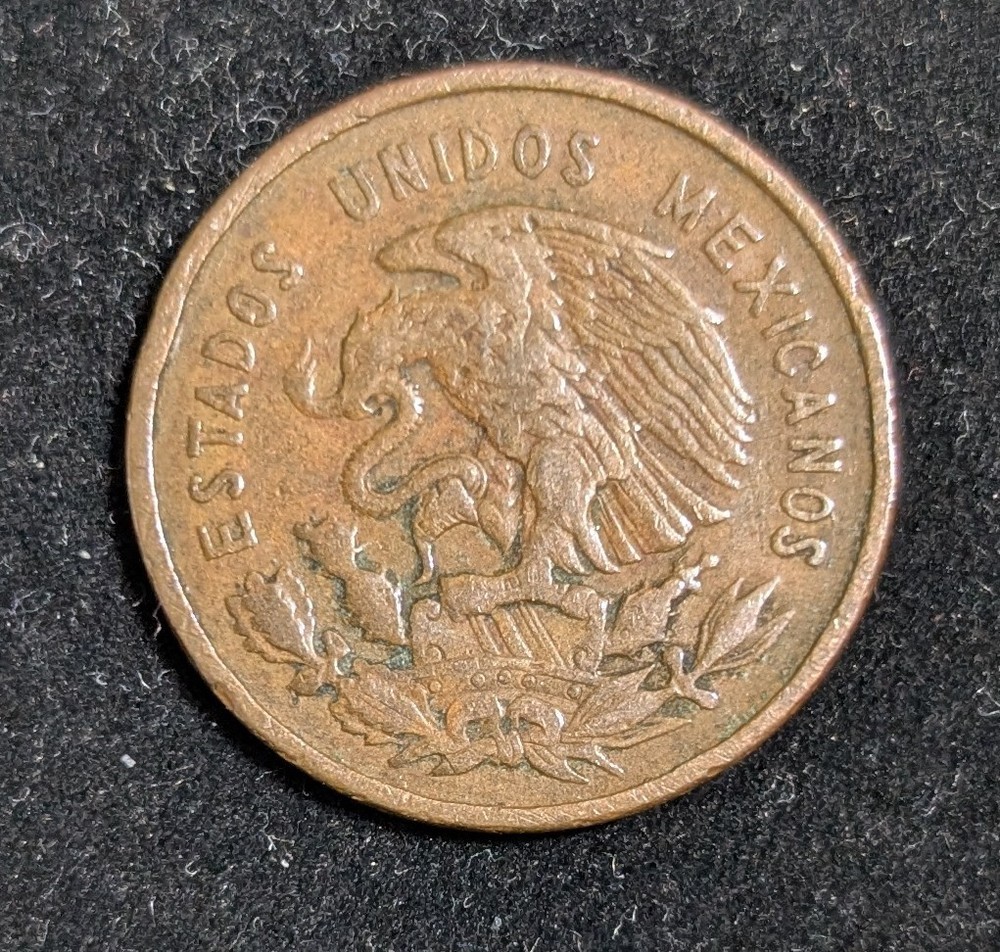 1959 Mexico 10 Centavos Circulated KM# 433