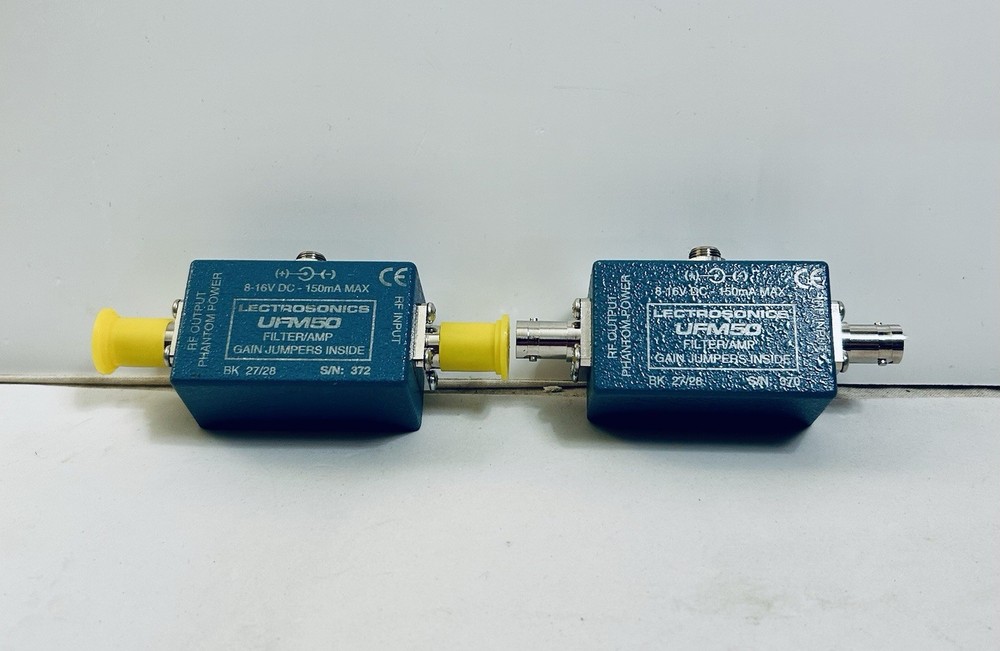 Lectrosonics UFM50 Filter-Amp BK 27/28