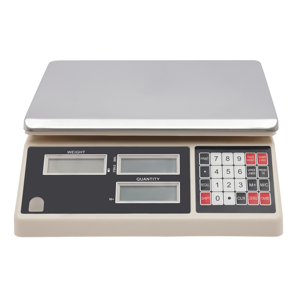 Industrial Counting Scale 0.002-66.14lbs 110V Precision Counting Scale Silver US