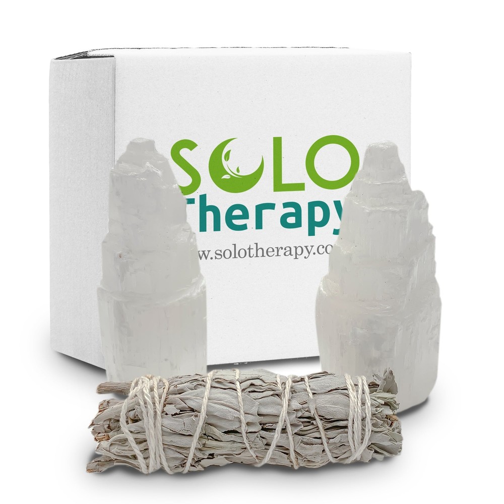 Selenite Crystal Cleansing Kit
