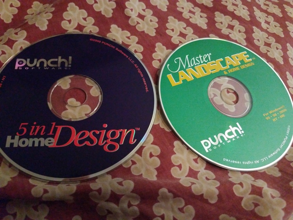 Punch! Software  5 In 1 Home Design 2000 and Master Landscape & Home Design 2001