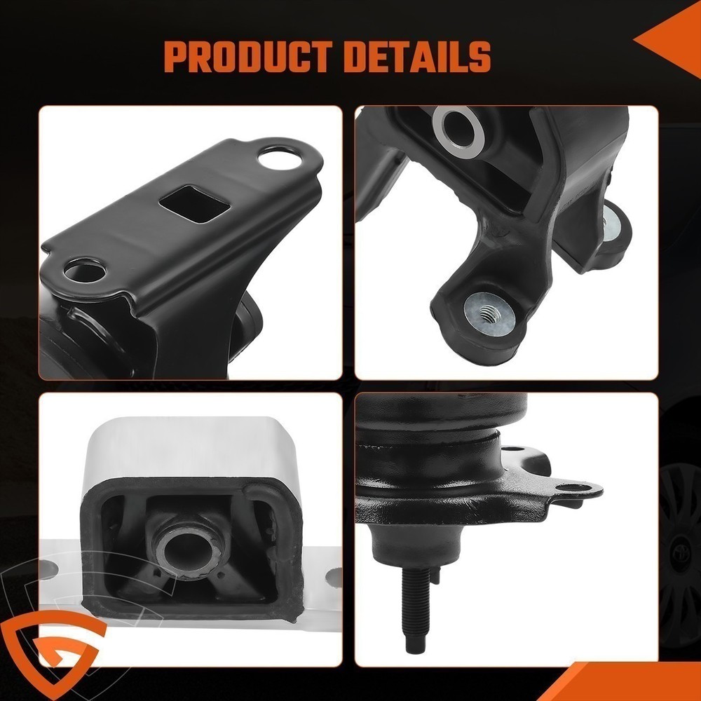 5pcs Engine Motor Mount Set for 2002-2006 Honda CR-V 2.4L 4WD Automatic Trans