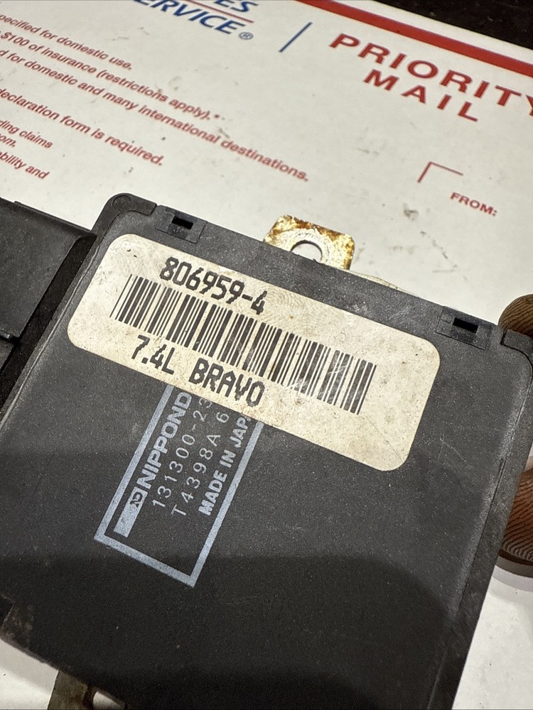 Mercruiser 7.4 bravo ignition module 806959-4