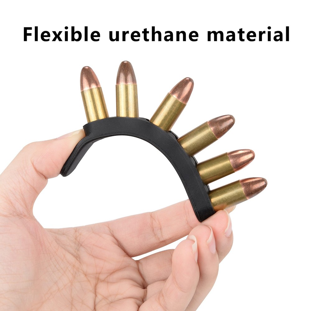 Speed Strips 6 Round, Adoreal 6 Pack Loaders for 38/. 357 Black