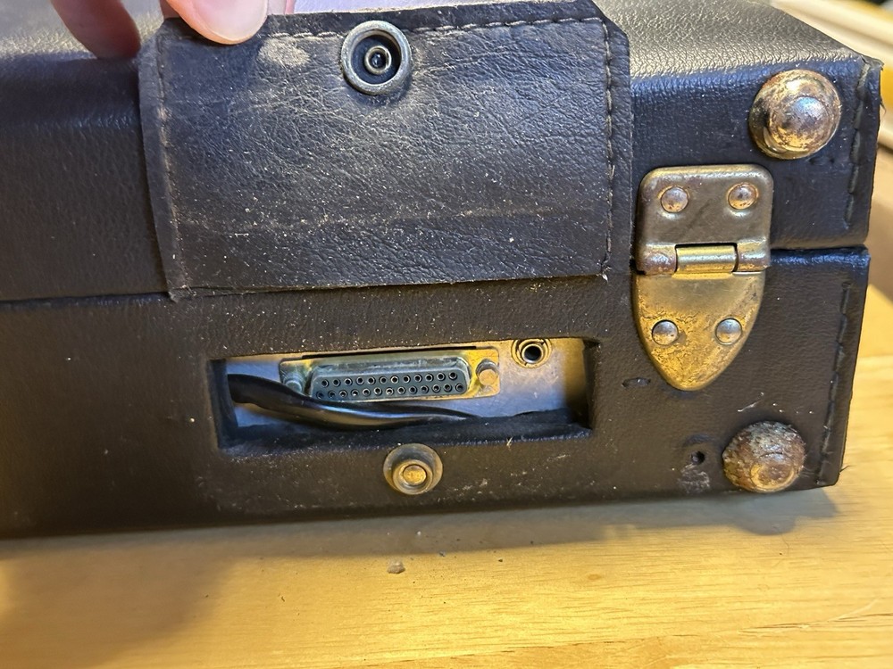 Integrated Systems Technology TEL-COM 150A Mobile Briefcase Rotary Telephone 420