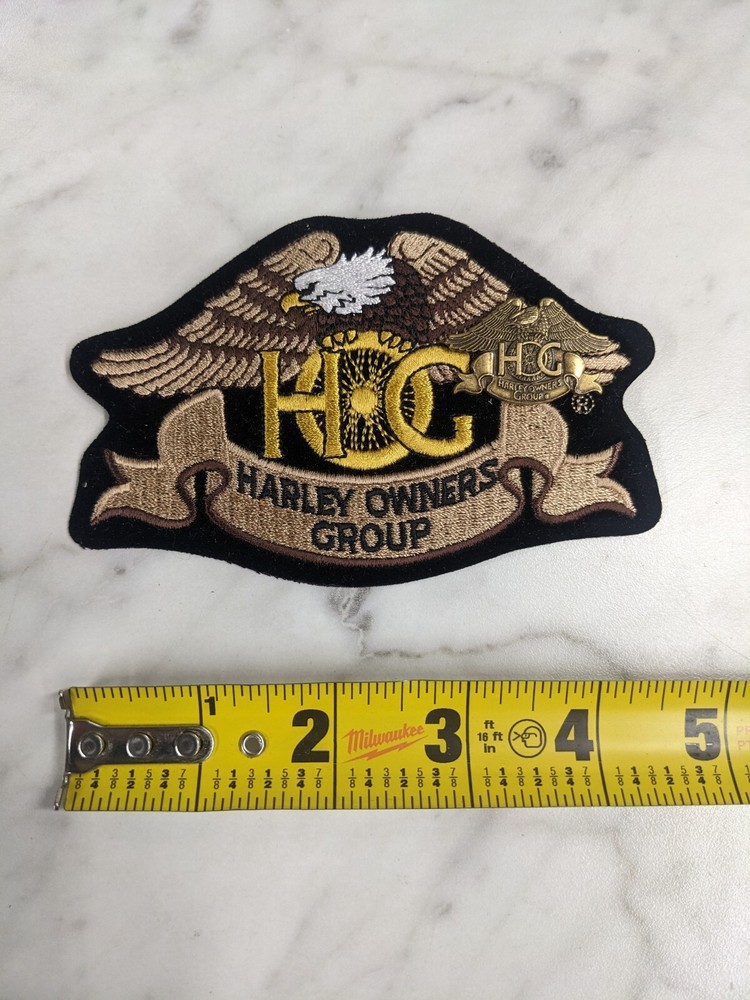Harley Davidson Patch & Pin Owner Group Membership HOG Jacket Vest Motorcycle