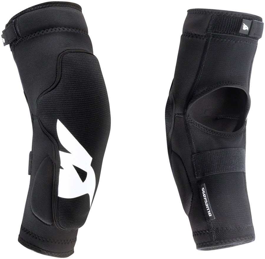 Bluegrass Solid Elbow Pads Black Large | Two-Layer Impact Protection with &