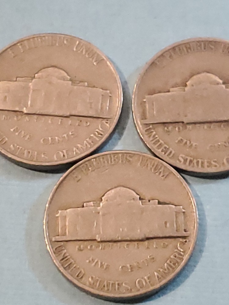 Lot Of 1949 Nickel Error