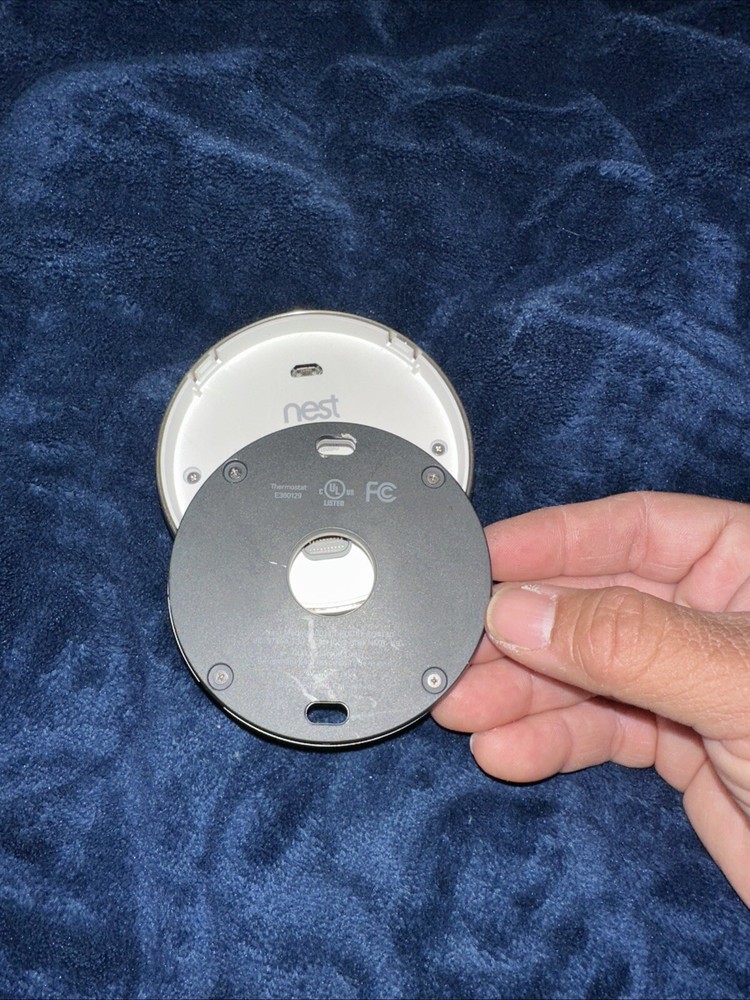 Google Nest Stainless Smart Learning Thermostat A0013