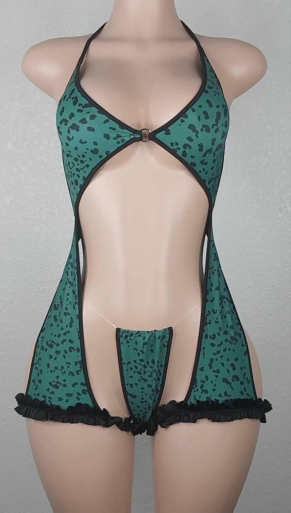 Exotic Dancewear Women's One Piece With Matching Gstring