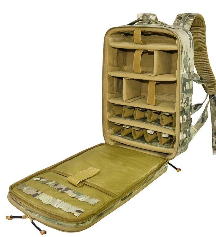 GAF 500D Tactical Backpack - Large Capacity Modular Design Multiple Compartments