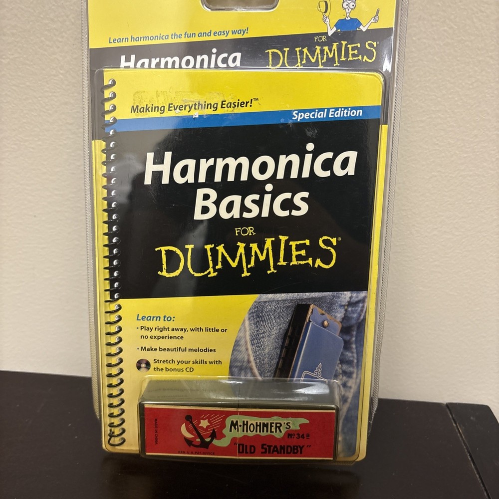 Harmonica Basics For Dummies Includes Hohner Harmonica