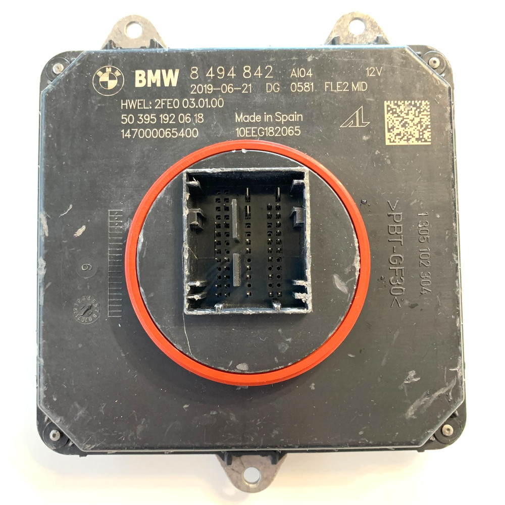 OEM BMW Mini FLE2 Adaptive LED Headlight Light Control Module Ballast 8494842