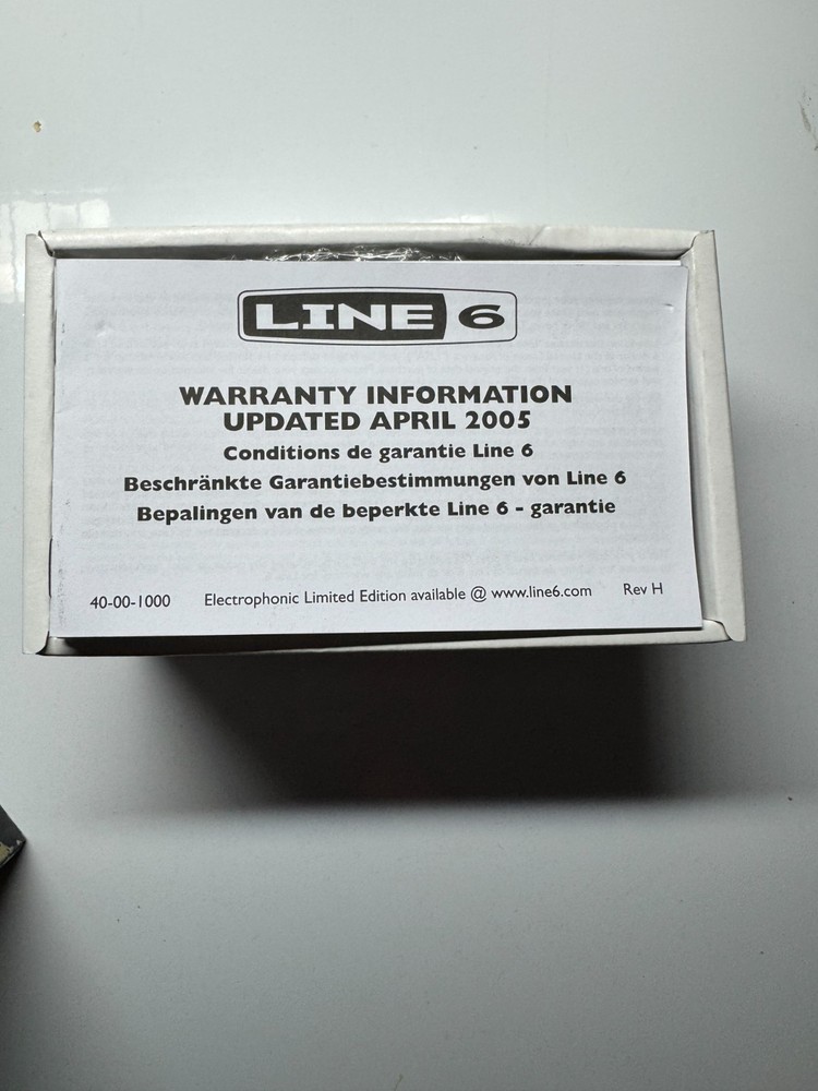 Line 6 Tonecore Otto Filter - Envelope Filter / Auto-Wah Effect Pedal