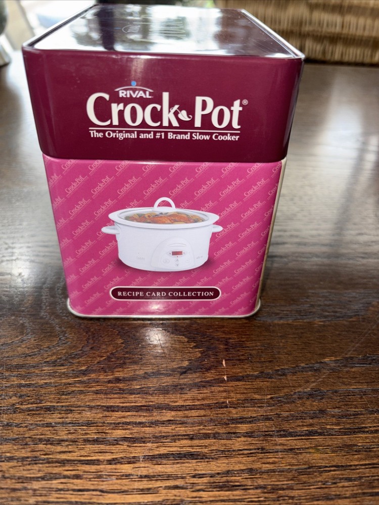 Rival Crock Pot Recipe 75 Card Collection