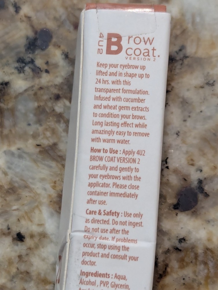 4U2 Brow Coat 24 Hrs Eyebrow Makeup