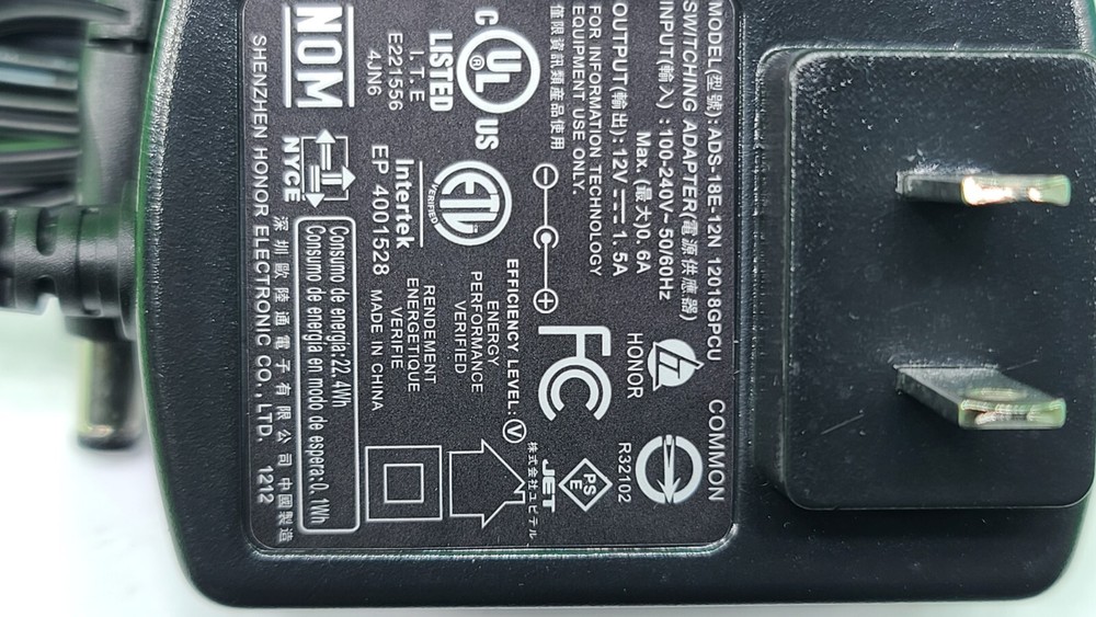 SEAGATE SRD0SD1 DESKTOP USB 3.0 AC ADAPTER PLUG