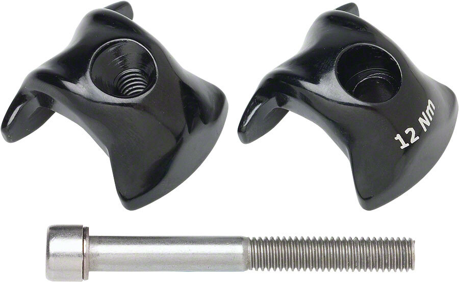 Ritchey WCS 1-Bolt Seatpost Saddle Rail Clamp - Outer Plates, For Carbon Posts,