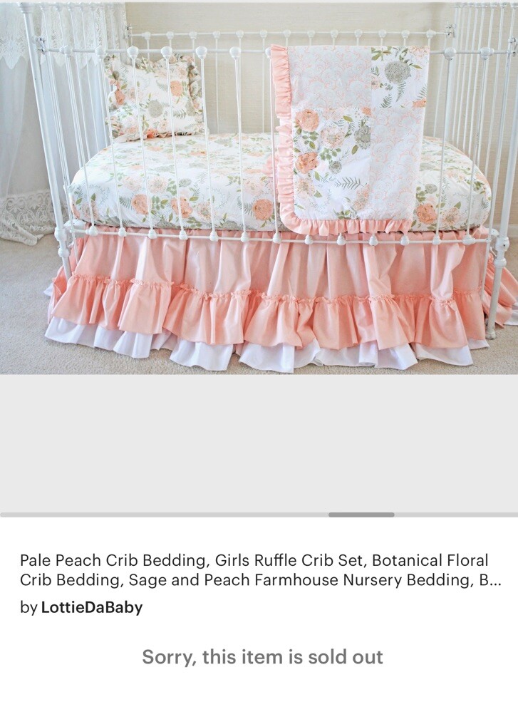 Crib Bedding Set 5 Pc set