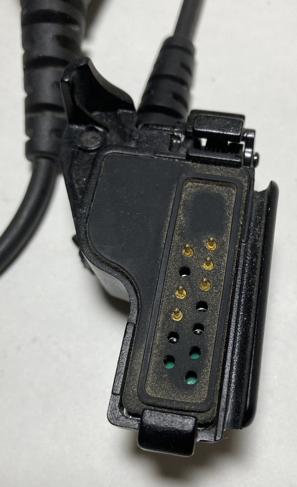 Tactical Ear Gadgets Rhino Quick Release Speaker Shoulder Mic Replacement Black