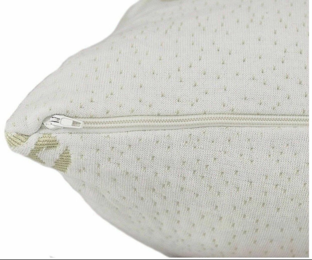 2 PACK - NEW ANTI-MICROBIAL 🦠 Bamboo Pillow Adjustable Shredded Memory Foam