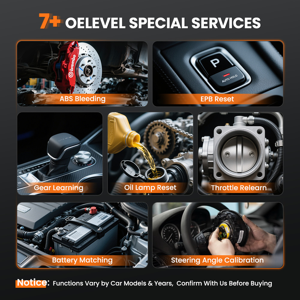 ANCEL DS400 Lite Car System OBD2 Scanner ABS SRS Auto Diagnositc Tool 7 Resets