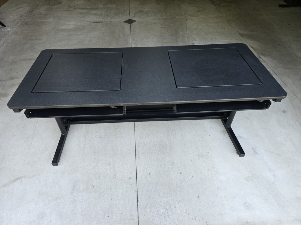 VersaTables Revolution Height Adjustable Computer Classroom Desk Table Lab