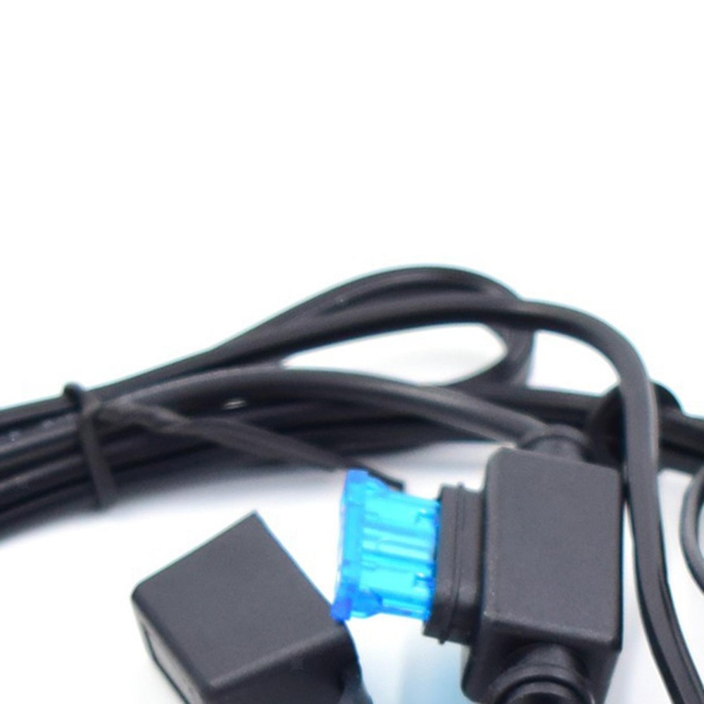 2ft SAE Quick Disconnect Cable O Ring Terminal Harness Fit for Motorcycle
