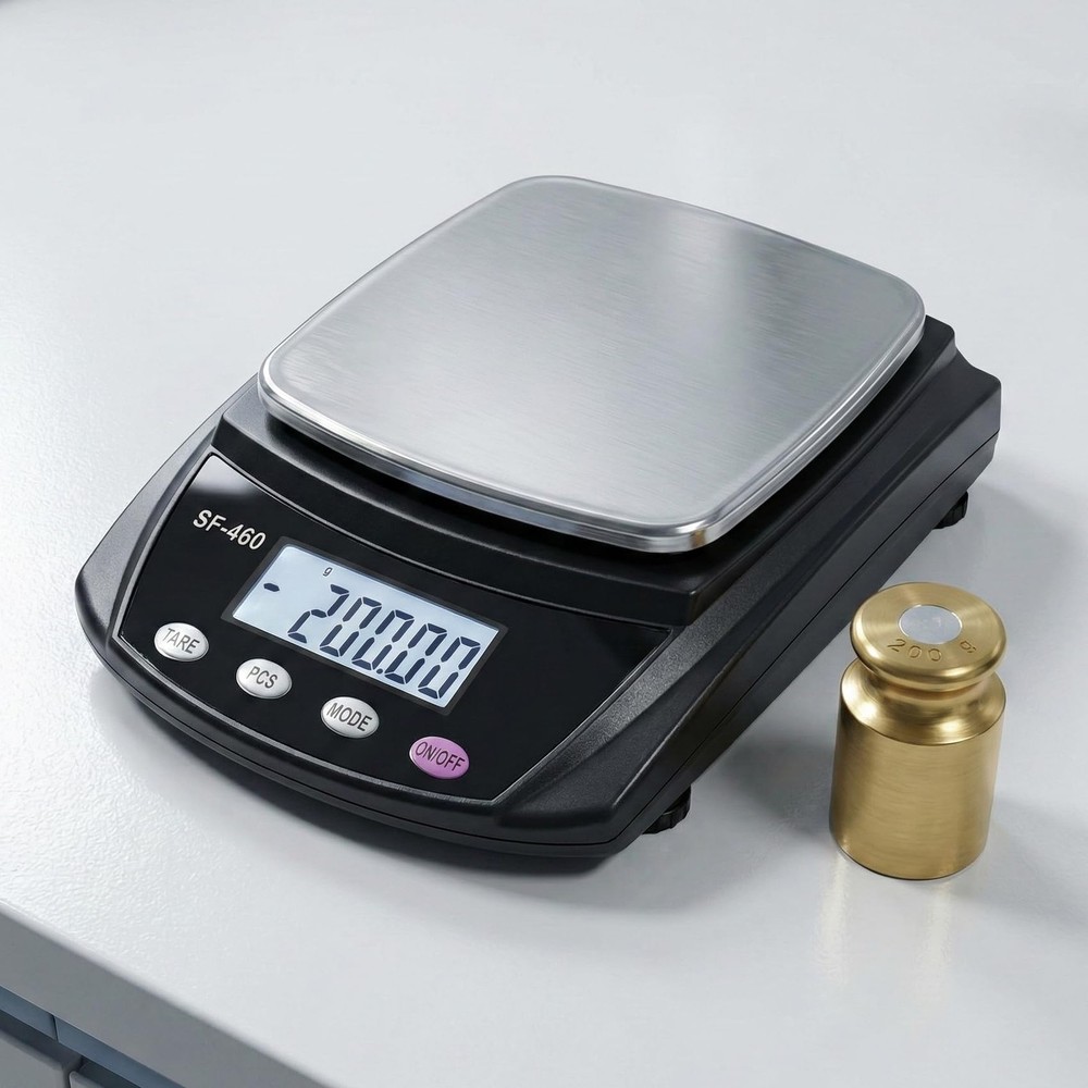 Science Digital Scale Lab Analytical Balance for Laboratory Mass Precision 0....