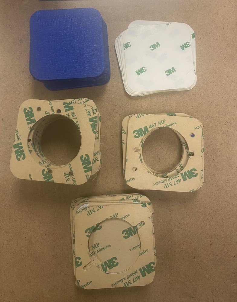 3M 6 x 6 " Luralar and Frames