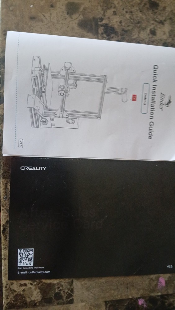 Crealty Ender 3 3D Printer, Black (Fully constructed and functional)