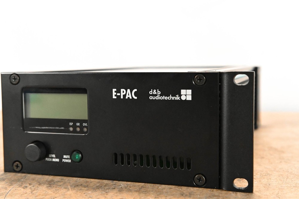 d&b audiotechnik E-PAC Single-Channel Power Amplifier Controller CG01V8Q