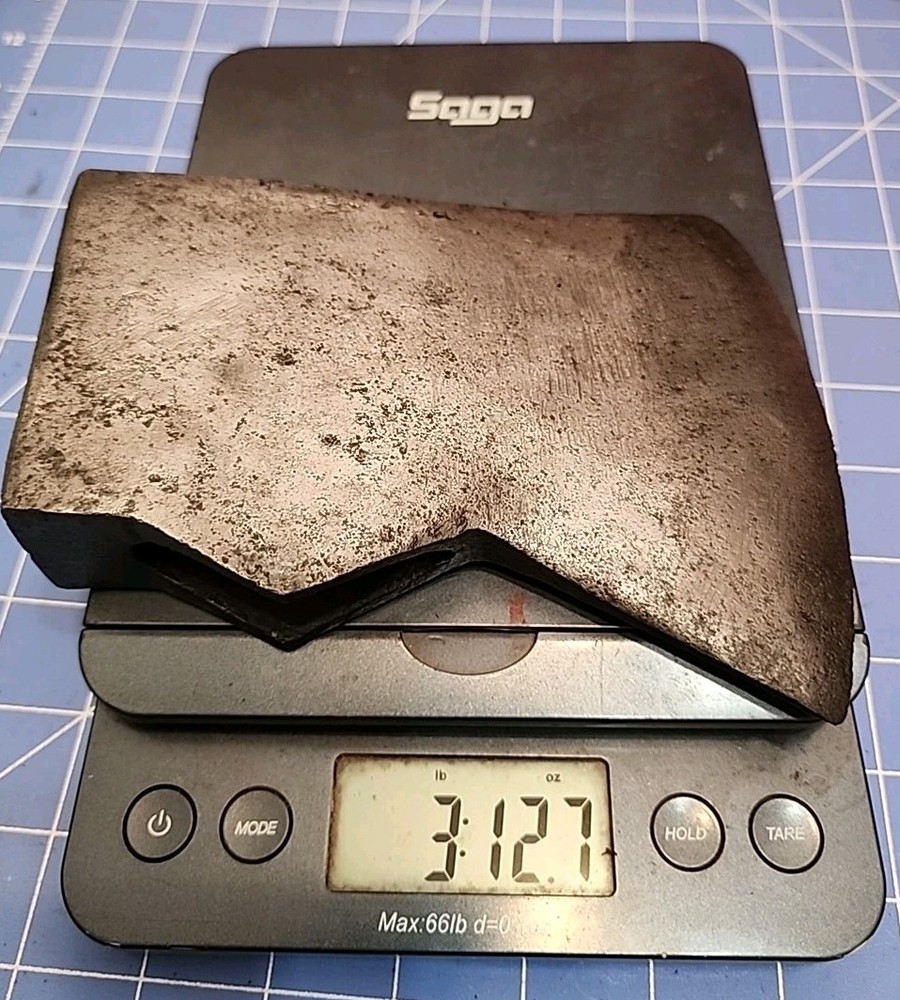 Vintage Belknap Blue Grass Jersey Pattern Ax Axe Head