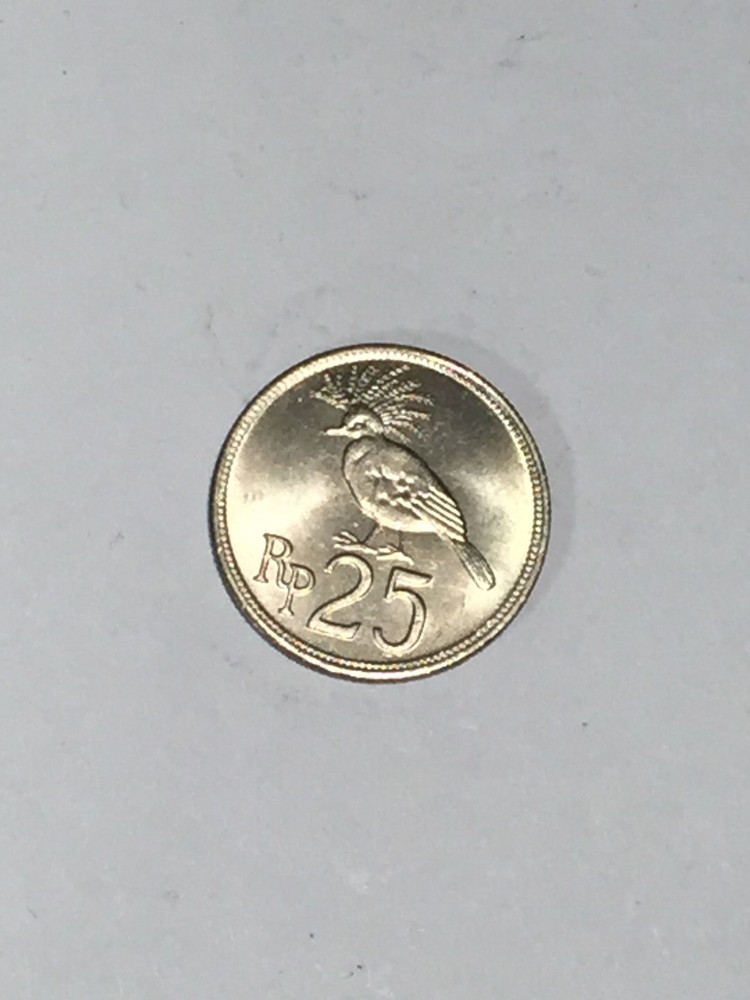 Coins, Indonesia 25 Rupee 1971