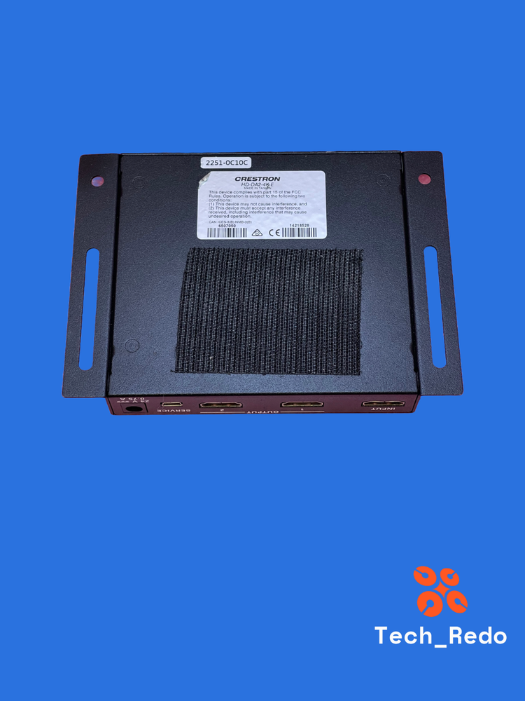 Crestron HD-DA2-4K-E HDMI High-Performance Distribution Amplifier + AC adapter